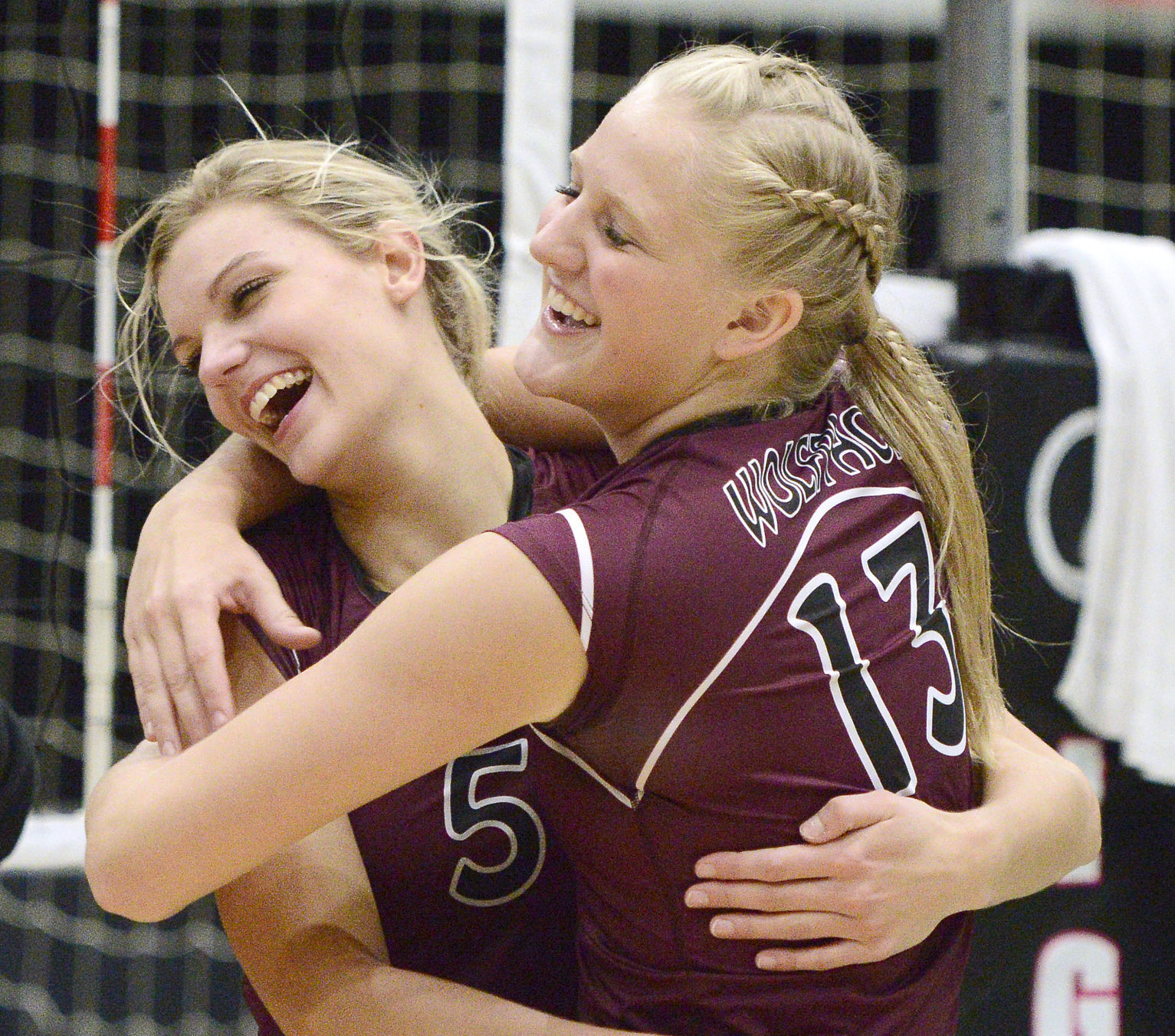 Western Christian vs Council Bluffs St. Albert state volleyball